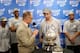 OKLAHOMA CITY, OK - MAY 31: Manu Ginobili #20 of the San Antonio Spurs gets interviewed by TNT Announcer Ernie Johnson after Game 6 of the Western Conference Finals during the 2014 NBA playoffs at Chesapeake Energy Arena on may 31, 2014 in Oklahoma City,