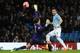 MANCHESTER, ENGLAND - JANUARY 15: Alvaro Negredo of Manchester City scores the second goal past Simon Eastwood of Blackburn Rovers during the Budweiser FA Cup Third Round Replay match between Manchester City and Blackburn Rovers at the Etihad Stadium on