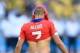 June 28, 2014; Belo Horizonte, BRAZIL; Chile player Alexis Sanchez reacts after failing to convert a penalty kick against Brazil during the round of sixteen match in the 2014 World Cup at Estadio Mineirao. Mandatory Credit: Tim Groothuis/Witters Sport vi