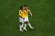 BRASILIA, BRAZIL - JUNE 19: Juan Guillermo Cuadrado and James Rodriguez of Colombia celebrates after scoring his team's first goal during the 2014 FIFA World Cup Brazil Group C match between Colombia and Cote D'Ivoire at Estadio Nacional on June 19, 2014