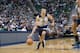 SALT LAKE CITY, UT - JULY 8: Dante Exum #11 of the Utah Jazz drives during an open scrimmage at Energy Solutions Arena on July 8, 2014 in Salt Lake City, Utah. NOTE TO USER: User expressly acknowledges and agrees that, by downloading and or using this Ph