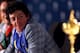 MEDINAH, IL - SEPTEMBER 30: Rory McIlroy speaks with the media after Europe defeated the USA 14.5 to 13.5 to retain the Ryder Cup during the Singles Matches for The 39th Ryder Cup at Medinah Country Club on September 30, 2012 in Medinah, Illinois. (Phot