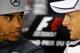 MONTREAL, QC - JUNE 05: Lewis Hamilton of Great Britain and Mercedes GP and Jenson Button of Great Britain and McLaren attend a press conference ahead of the Canadian Formula One Grand Prix at Circuit Gilles Villeneuve on June 5, 2014 in Montreal, Canada