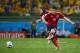 FORTALEZA, BRAZIL - JULY 04: James Rodriguez of Colombia shoots and scores his team's first goal on a penalty kick during the 2014 FIFA World Cup Brazil Quarter Final match between Brazil and Colombia at Castelao on July 4, 2014 in Fortaleza, Brazil. (P
