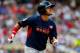 MINNEAPOLIS, MN - JULY 13: Javier Baez of the World Team rounds the bases after hitting a two-run home run against the U.S. Team during the SiriusXM All-Star Futures Game at Target Field on July 13, 2014 in Minneapolis, Minnesota. (Photo by Elsa/Getty I