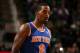 SALT LAKE CITY, UT - MARCH 31: J.R. Smith #8 of the New York Knicks during the game against the Utah Jazz at EnergySolutions Arena on March 31, 2014 in Salt Lake City, Utah. NOTE TO USER: User expressly acknowledges and agrees that, by downloading and or