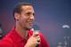 SINGAPORE - MAY 15: Rio Ferdinand of Manchester United attends a press conference on May 15, 2014 in Singapore. (Photo by Nicky Loh/Getty Images)
