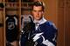 NEWARK, NJ - JUNE 30: Jonathan Drouin, 3rd pick overall by the Tampa Bay Lighting, poses for a portrait during the 2013 NHL Draft at Prudential Center on June 30, 2013 in Newark, New Jersey. (Photo by Bill Wippert/NHLI via Getty Images)