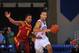 NEWARK, DE - DECEMBER 8: Kendall Marshall #21 of the Delaware 87ers handles the ball against Remon Nelson #9 of the Canton Charge during the NBA D-League game on December 8, 2013 at the Frank Acierno Arena in Newark, Delaware. NOTE TO USER: User expressl