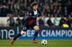 PARIS, FRANCE - MARCH 12: Adrien Rabiot of PSG in action during the UEFA Champions League Round of 16 second leg match between Paris Saint-Germain FC and Bayer Leverkusen at Parc des Princes on March 12, 2014 in Paris, France. (Photo by Dean Mouhtaropou