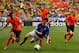 Dunga was sacked after Brazil lost to Holland in the 2010 World Cup.