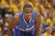 OAKLAND, CA - APRIL 24: Darren Collison #2 of the Los Angeles Clippers during a game against the Golden State Warriors in Game Three of the Western Conference Quarterfinals during the 2014 NBA Playoffs at Oracle Arena on April 24, 2014 in Oakland, Califor