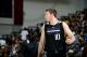 LAS VEGAS, NV - JULY 13: Nik Stauskas #10 of the Sacramento Kings stands on the court during a game against the Charlotte Hornets at the Samsung NBA Summer League 2014 on July 13, 2014 at the Cox Pavilion in Las Vegas, Nevada. NOTE TO USER: User expressly