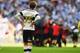 LONDON, ENGLAND - MAY 24: Patrick Bamford of Derby County reacts following his sides defeat during the Sky Bet Championship Playoff Final between Derby County and Queens Park Rangers at Wembley Stadium on May 24, 2014 in London, England. (Photo by Mike