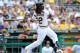 PITTSBURGH, PA - JULY 6: Andrew McCutchen #22 of the Pittsburgh Pirates bats against the Philadelphia Phillies on July 6, 2014 at PNC Park in Pittsburgh, Pennsylvania. (Photo by Joe Sargent/Getty Images)