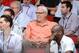 LAS VEGAS, NV - JULY 12: Legendary Coach/VP of Basketball Operations Phil Jackson of the New York Knicks against the Portland Trailblazers on July 12, 2014 at Cox Pavilion in Las Vegas, Nevada. NOTE TO USER: User expressly acknowledges and agrees that, by
