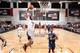 LAS VEGAS, NV - JULY 18: T.J. Warren #12 of the Phoenix Suns dunks against the Dallas Mavericks on July 18, 2014 at the Cox Pavilion in Las Vegas, Nevada. NOTE TO USER: User expressly acknowledges and agrees that, by downloading and or using this photogra