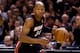 SAN ANTONIO, TX - JUNE 15: Ray Allen #34 of the Miami Heat drives to the basket against the San Antonio Spurs during Game Five of the 2014 NBA Finals at the AT&T Center on June 15, 2014 in San Antonio, Texas. NOTE TO USER: User expressly acknowledges and