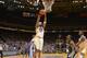OAKLAND, CA - MARCH 28: Jermaine O'Neal #7 of the Golden State Warriors rebounds against the Memphis Grizzlies on March 28, 2014 at Oracle Arena in Oakland, California. NOTE TO USER: User expressly acknowledges and agrees that, by downloading and or using
