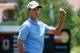IRVING, TX - MAY 18: Mike Weir of Canada acknowledges the gallery after a birdie on the fifth hole during the final round of the HP Byron Nelson Championship at the TPC Four Seasons on May 18, 2014 in Irving, Texas. (Photo by Sam Greenwood/Getty Images)