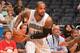 ORLANDO, FL - APRIL 2: Jameer Nelson #14 of the Orlando Magic looks to pass the ball against the Cleveland Cavaliers during the game on April 2, 2014 at Amway Center in Orlando, Florida. NOTE TO USER: User expressly acknowledges and agrees that, by downlo