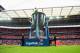 LONDON, ENGLAND - MARCH 02: A large Capital One Cup is pictured prior to the Capital One Cup Final between Manchester City and Sunderland at Wembley Stadium on March 2, 2014 in London, England. (Photo by Michael Regan/Getty Images)