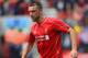 PRESTON, LANCASHIRE - JULY 19: Rickie Lambert of Liverpool in action during the pre season friendly match between Preston North End and Liverpool at Deepdale on July 19, 2014 in Preston, Lancashire. (Photo by Michael Regan/Getty Images)