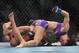 April 13, 2013; Las Vegas, NV, USA; Cat Zingano pins Miesha Tate during the TUF 17 Finale at the Mandalay Bay Events Center. Mandatory Credit: Gary A. Vasquez-USA TODAY Sports