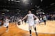 MINNEAPOLIS, MN - April 16: Kevin Love #42 of the Minnesota Timberwolves gets pumped up against the Utah Jazz during the game on April 16, 2014 at Target Center in Minneapolis, Minnesota. NOTE TO USER: User expressly acknowledges and agrees that, by downl