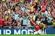 LONDON, ENGLAND - MAY 17: Santi Cazorla of Arsenal and Arsenal fans appeal during the FA Cup with Budweiser Final match between Arsenal and Hull City at Wembley Stadium on May 17, 2014 in London, England. (Photo by Shaun Botterill/Getty Images)
