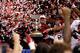 NEW ORLEANS, LA - JANUARY 02: Head coach Bob Stoops of the Oklahoma Sooners celebrates with the winner's trophy after defeating the Alabama Crimson Tide 45-31 during the Allstate Sugar Bowl at the Mercedes-Benz Superdome on January 2, 2014 in New Orleans