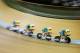 GLASGOW, SCOTLAND - JULY 24: Jack Bobridge, Luke Davidson, Alex Edmondson and Glenn P O'Shea of Australia warm up for the Men's 4000m Team Pursuit Qualifying at Sir Chris Hoy Velodrome during day one of the Glasgow 2014 Commonwealth Games on July 24, 201