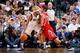 DALLAS, TX - APRIL 18: Vince Carter #25 of the Dallas Mavericks posts up against Chandler Parsons #25 of the Houston Rockets on April 18, 2012 at the American Airlines Center in Dallas, Texas. NOTE TO USER: User expressly acknowledges and agrees that, by