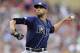 MINNEAPOLIS, MN - JULY 19: David Price #14 of the Tampa Bay Rays delivers a pitch against the Minnesota Twins during the second inning of the game on July 19, 2014 at Target Field in Minneapolis, Minnesota. (Photo by Hannah Foslien/Getty Images)