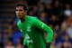BIRKENHEAD, ENGLAND - JULY 22: Joel Robles of Everton in action during the Pre Season Friendly between Tranmere Rovers and Everton at Prenton Park on July 22, 2014 in Birkenhead, England. (Photo by Paul Thomas/Getty Images)