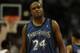 CHICAGO - JANUARY 29: Antoine Walker #24 of the Minnesota Timberwolves walks up the court after being called for a foul against the Chicago Bulls January 29, 2008 at the United Center in Chicago, Illinois. NOTE TO USER: User expressly acknowledges and ag