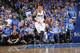 DALLAS, TX - APRIL 28: Shawn Marion #0 of the Dallas Mavericks handles the ball against the San Antonio Spurs during Game Four of the Western Conference Quarterfinals during the 2014 NBA Playoffs on April 28, 2014 at the American Airlines Center in Dallas