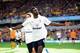 Adebayor overcame a bitty preseason in 2011, finding form straight away in wins over Liverpool and Wolves (pictured). He found it much harder a year later.