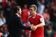 Rickie Lambert was a big player for Mauricio Pochettino at Southampton. Adebayor could do a similar job for him at Spurs.