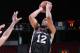LAS VEGAS, NV - JULY 18: Jabari Parker #12 of the Milwaukee Bucks shoots against the Golden State Warriors at the Samsung NBA Summer League 2014 on July 18, 2014 at the Thomas & Mack Center in Las Vegas, Nevada. NOTE TO USER: User expressly acknowledges a