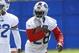May 28, 2014; Buffalo, NY, USA; Buffalo Bills running back C.J. Spiller (28) performs a running drill during organized team activities at Ralph Wilson Stadium. Mandatory Credit: Kevin Hoffman-USA TODAY Sports