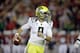 PALO ALTO, CA - NOVEMBER 07: Marcus Mariota #8 of the Oregon Ducks in action against the Stanford Cardinal at Stanford Stadium on November 7, 2013 in Palo Alto, California. (Photo by Ezra Shaw/Getty Images)
