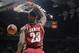 SAN ANTONIO - FEBRUARY 27: LeBron James #23 of the Cleveland Cavaliers shoots against the San Antonio Spurs on February 27, 2009 at the AT&T Center in San Antonio, Texas. NOTE TO USER: User expressly acknowledges and agrees that, by downloading and/or usi