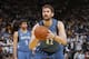 OAKLAND, CA - APRIL 14: Kevin Love #42 of the Minnesota Timberwolves shoots a free throw against the Golden State Warriors on April 14, 2014 at Oracle Arena in Oakland, California. NOTE TO USER: User expressly acknowledges and agrees that, by downloading
