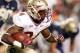 Sep 2, 2013; Pittsburgh, PA, USA; Florida State Seminoles running back Ryan Green (24) rushes the ball against the Pittsburgh Panthers during the fourth quarter at Heinz Field. The Florida State Seminoles won 41-13. Mandatory Credit: Charles LeClaire-USA