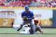 CINCINNATI, OH - JUNE 22: Brett Lawrie #13 of the Toronto Blue Jays forces of Skip Schumaker #25 of the Cincinnati Reds at second in the first inning of the game at Great American Ball Park on June 22, 2014 in Cincinnati, Ohio. (Photo by Joe Robbins/Getty