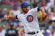 CHICAGO, IL - JULY 11: Starting pitcher Jake Arrieta #49 of the Chicago Cubs delivers the ball against the Atlanta Braves at Wrigley Field on July 11, 2014 in Chicago, Illinois. (Photo by Jonathan Daniel/Getty Images)