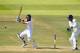 Ali in action for England during the third Test.