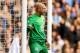 LONDON, ENGLAND - FEBRUARY 22: Tim Howard of Evertonl during the Barclays Premier League match between Chelsea and Everton at Stamford Bridge on February 22, 2014 in London, England. (Photo by Scott Heavey/Getty Images)