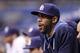 ST. PETERSBURG, FL - JUNE 23: Pitcher David Price #14 of the Tampa Bay Rays looks on from the dugout during the eighth inning of a game against the Pittsburgh Pirates on June 23, 2014 at Tropicana Field in St. Petersburg, Florida. (Photo by Brian Blanco